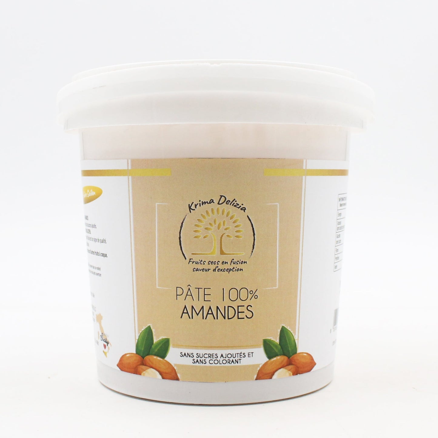 Pâte pure AMANDES 100% - Krima Delizia
