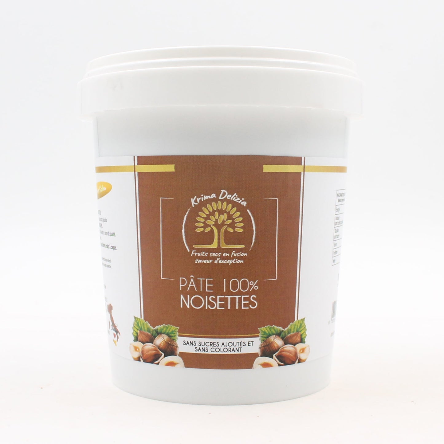 Pâte pure NOISETTES 100% - Krima Delizia