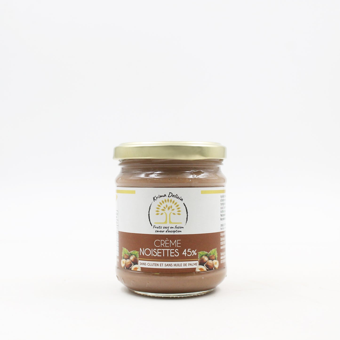 KRIMA DELIZIA – CRÈME NOISETTES 45% 200GR - Krima Delizia