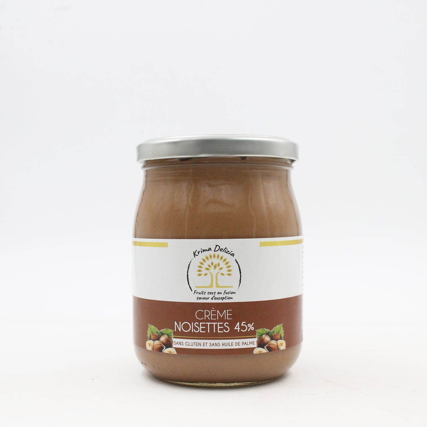 KRIMA DELIZIA – CRÈME NOISETTES 45% 600G - Krima Delizia
