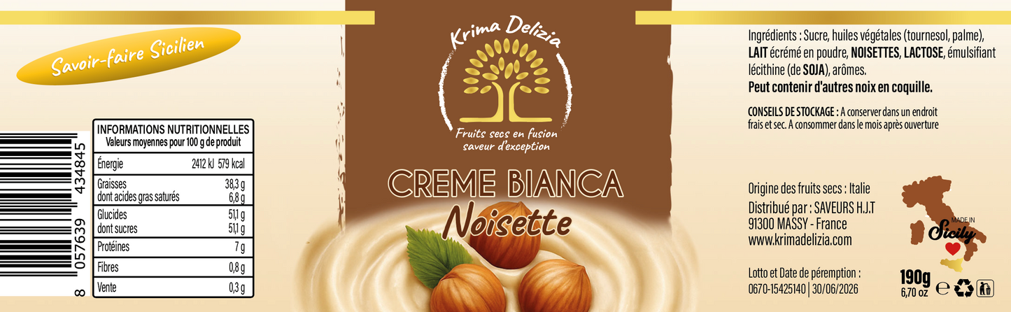 Noisette Bianca (Style Bueno) - Krima Delizia