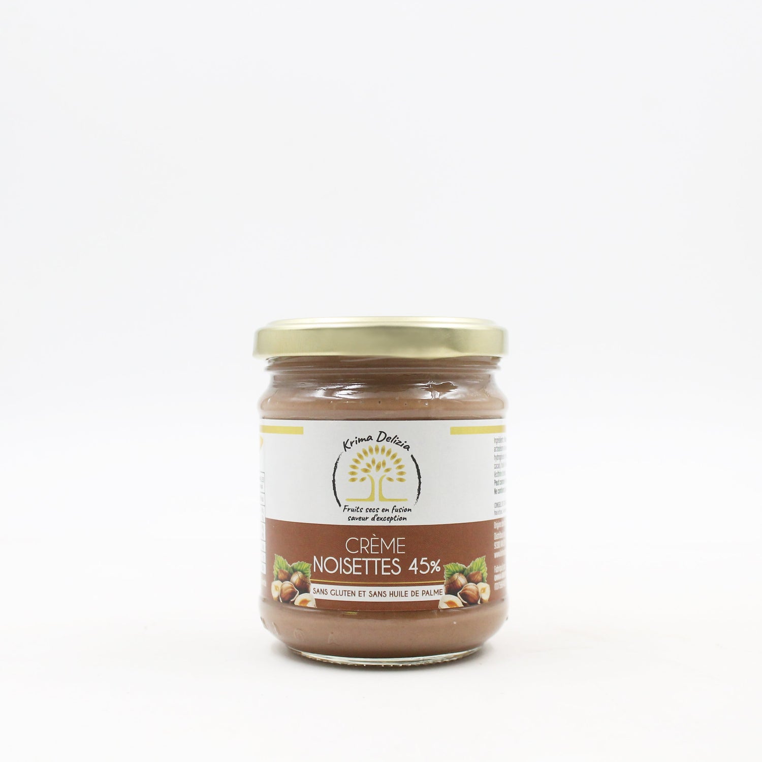 Crème Noisette 45% – Goût Intense et Gourmand | Krima Delizia