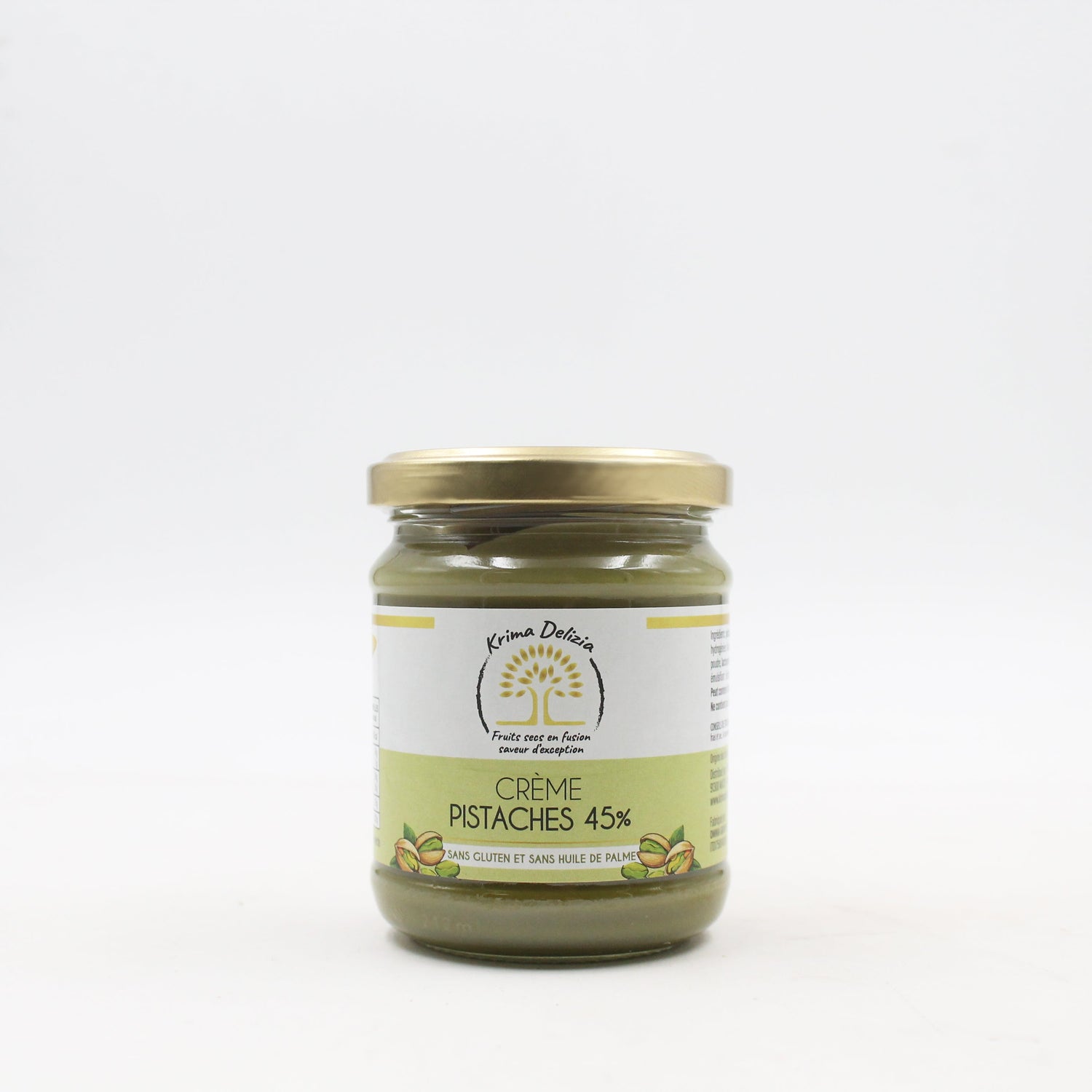 Crème Pistache 45% – Onctueuse et Gourmande | Krima Delizia