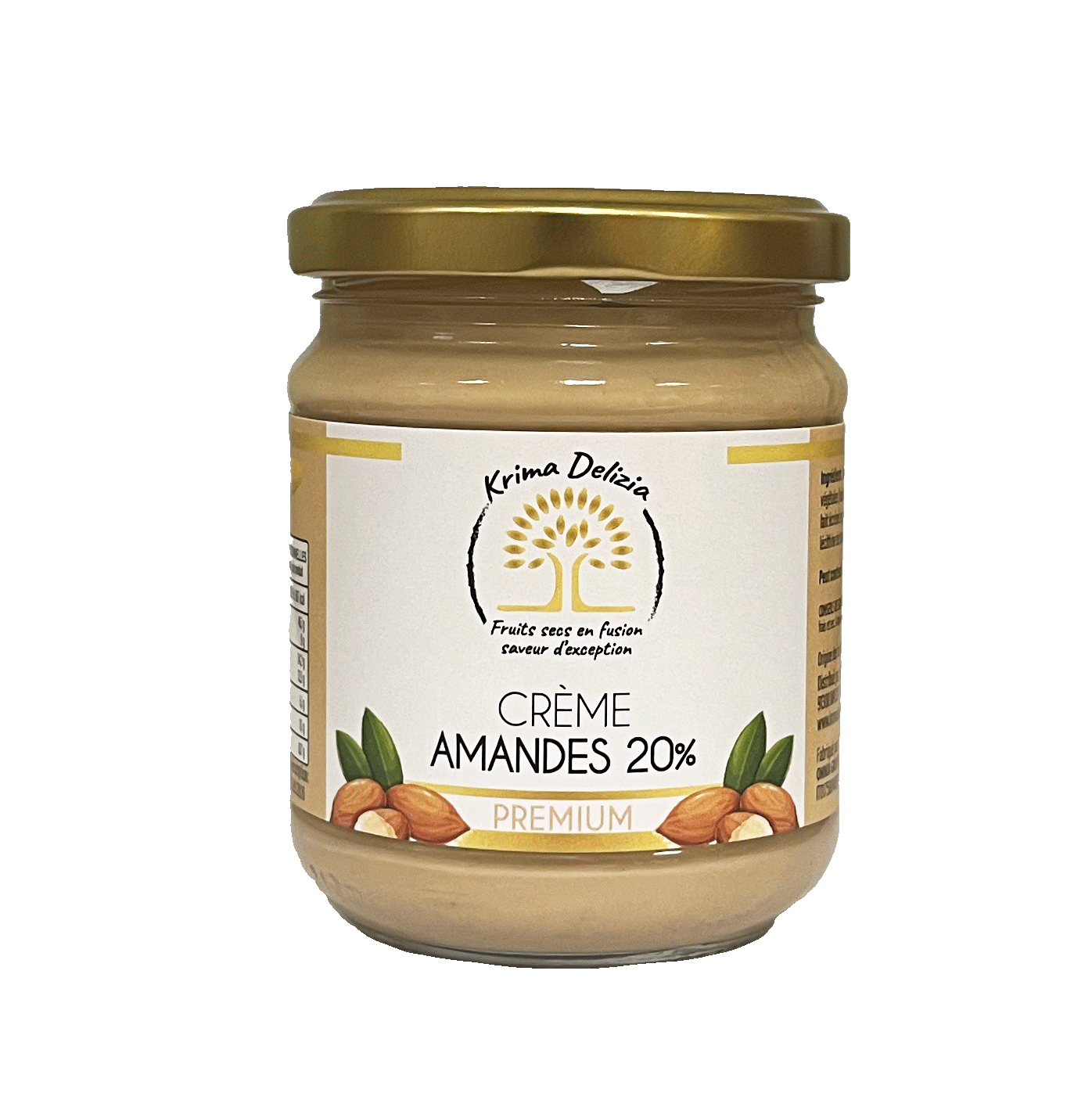 Crème Amande 20% – Gourmande et Accessible | Krima Delizia