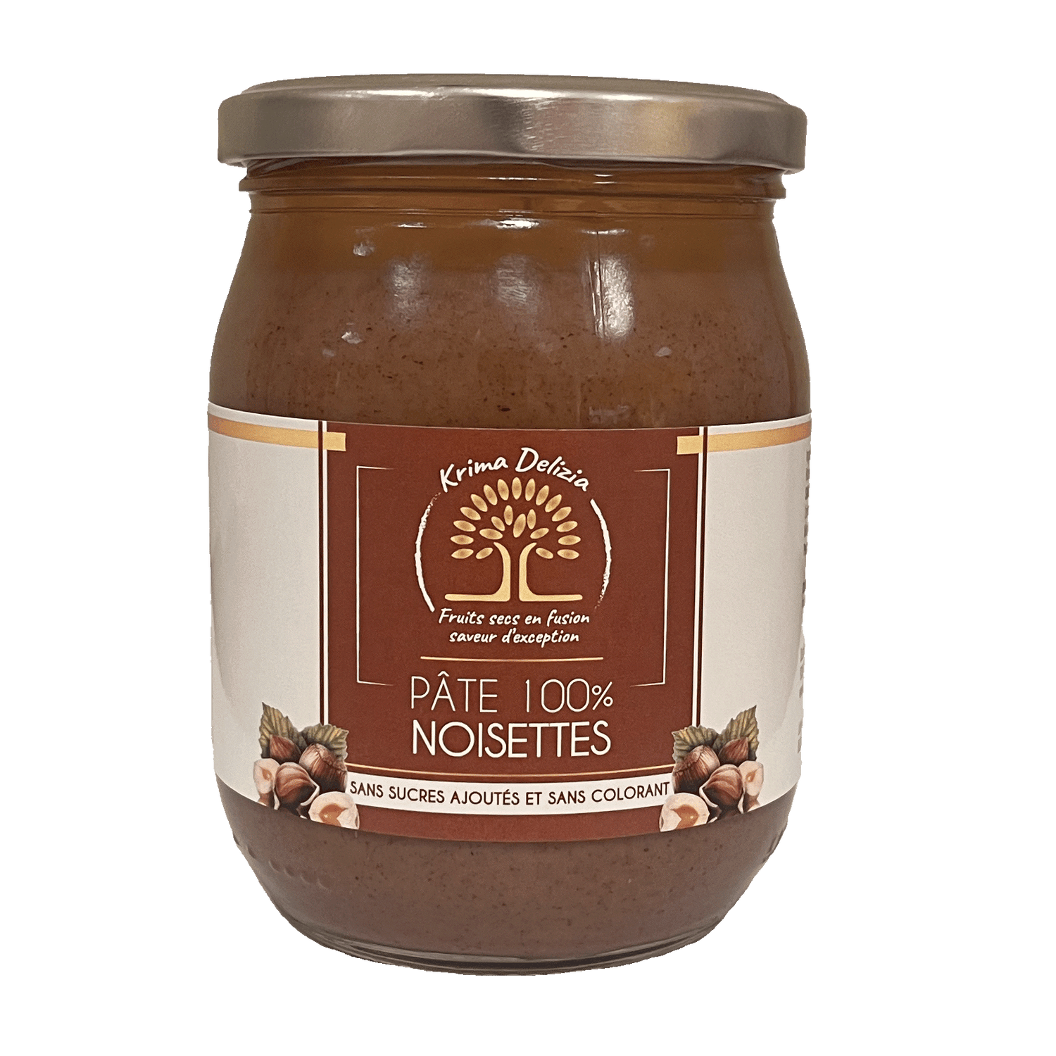 Pâte noisette 100% – Pure et Naturelle | Krima Delizia