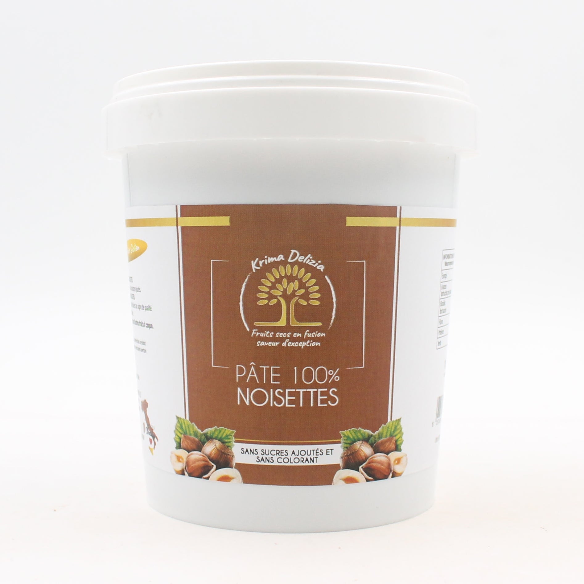 Pâte pure NOISETTES 100% - Krima Delizia