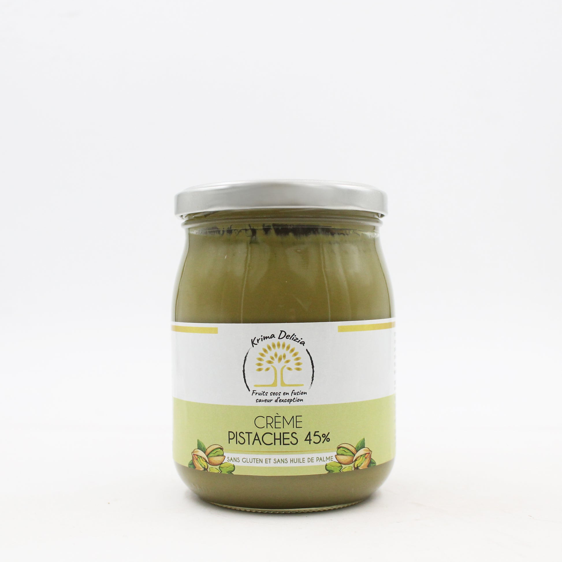 KRIMA DELIZIA – CRÈME PISTACHE 45% 600G - Krima Delizia