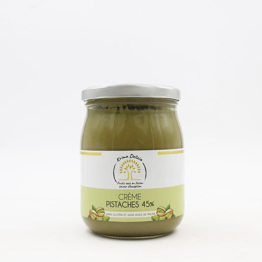 KRIMA DELIZIA – CRÈME PISTACHE 45% 600G - Krima Delizia