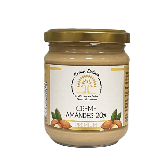 Crème Amande 20% – Gourmande et Accessible | Krima Delizia - Krima Delizia