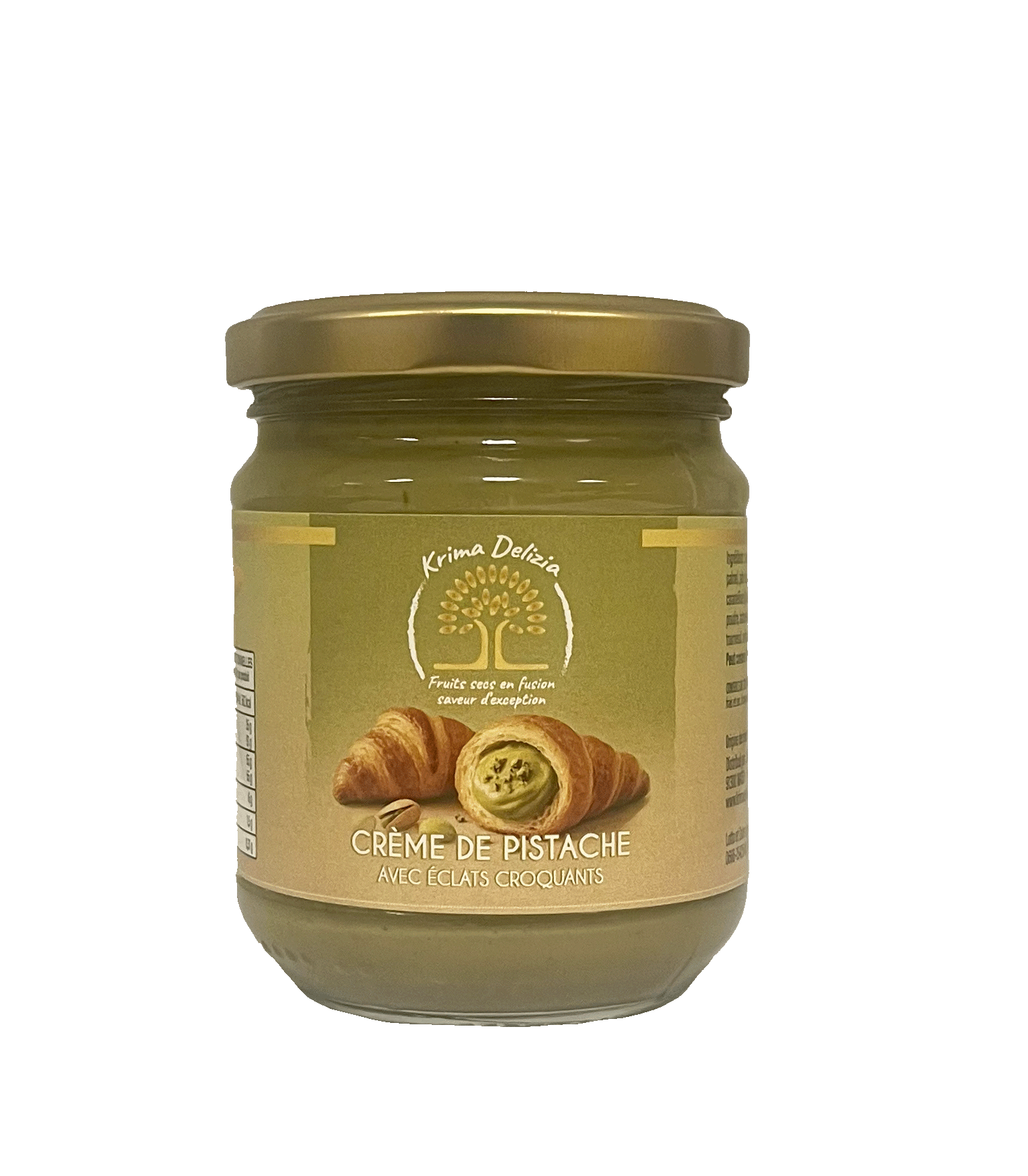 Crème Pistache aux Éclats – Crunchy et Savoureuse | Krima Delizia - Krima Delizia