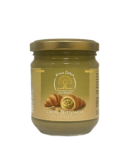 Crème Pistache aux Éclats – Crunchy et Savoureuse | Krima Delizia - Krima Delizia