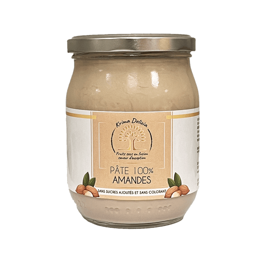 PATE AMANDE 100% 550G - Krima Delizia